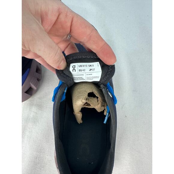 On Cloud X 3 Midnight Heron W Women's sz 10 Running Walking Athletic Shoe - Picture 7 of 11